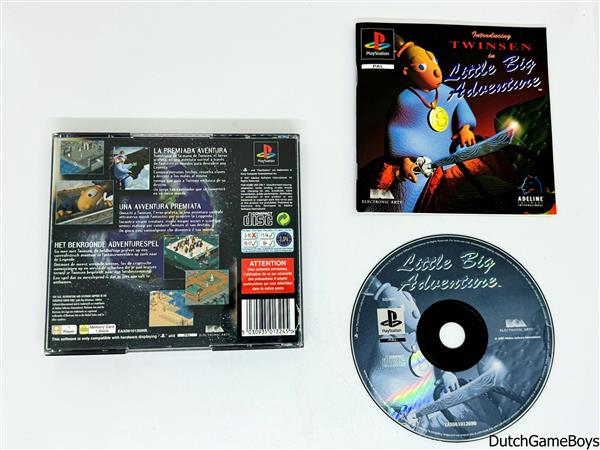 Grote foto playstation 1 ps1 little big adventures spelcomputers games overige playstation games