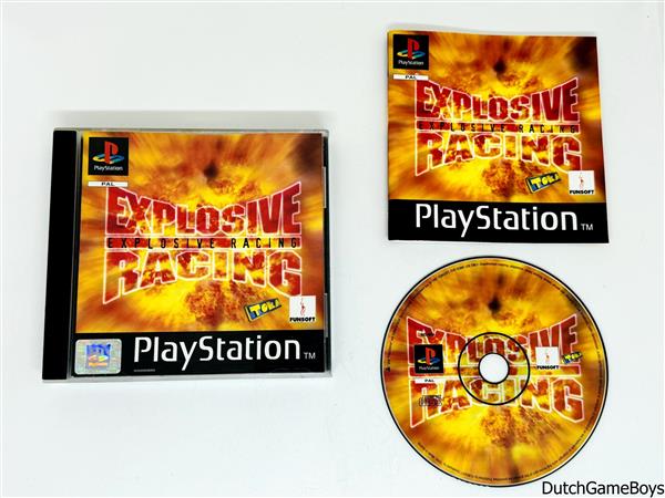 Grote foto playstation 1 ps1 explosive racing spelcomputers games overige playstation games