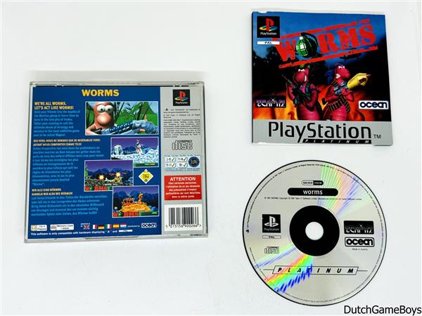 Grote foto playstation 1 ps1 worms platinum spelcomputers games overige playstation games