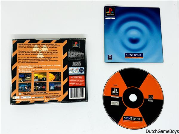 Grote foto playstation 1 ps1 sentient spelcomputers games overige playstation games