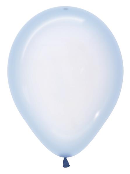 Grote foto ballonnen crystal pastel blue 339 30cm 50st verzamelen overige verzamelingen