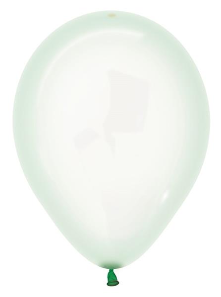 Grote foto ballonnen crystal pastel green 331 30cm 50st verzamelen overige verzamelingen
