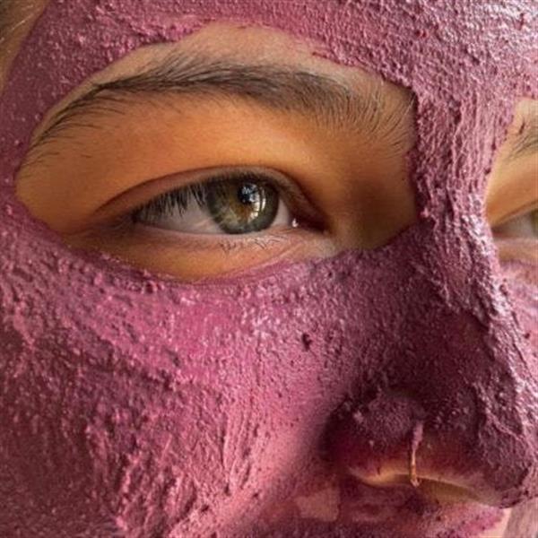 Grote foto rose clay mask detoxify hydrate beauty en gezondheid lichaamsverzorging