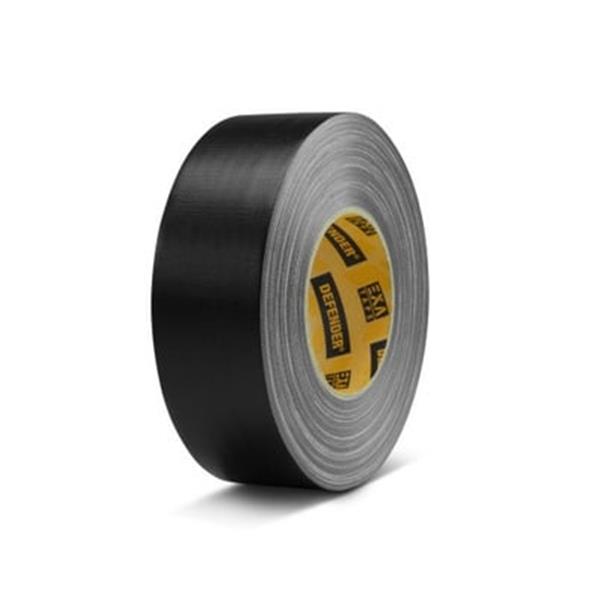 Grote foto defender exa tape 50mm x 50m mat zwart doe het zelf en verbouw materialen en producten