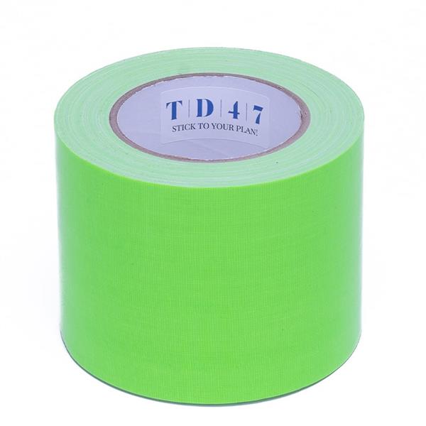 Grote foto td47 gaffa tape 100mm x 25m fluor groen doe het zelf en verbouw materialen en producten