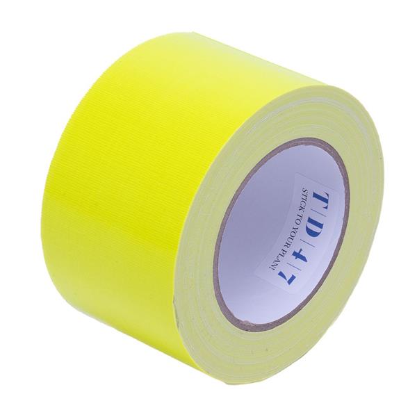 Grote foto td47 gaffa tape 75mm x 25m fluor geel doe het zelf en verbouw materialen en producten