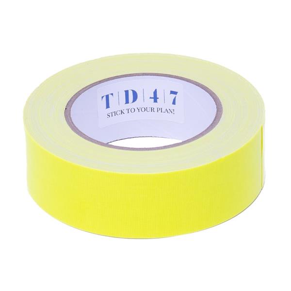 Grote foto td47 gaffa tape 38mm x 25m fluor geel doe het zelf en verbouw materialen en producten