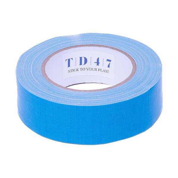 Grote foto td47 gaffa tape 38mm x 25m fluor blauw doe het zelf en verbouw materialen en producten