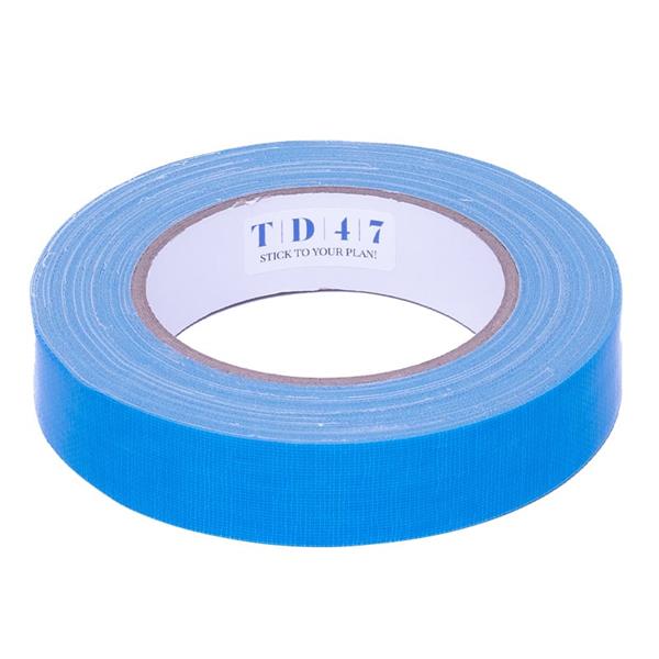 Grote foto td47 gaffa tape 25mm x 25m fluor blauw doe het zelf en verbouw materialen en producten