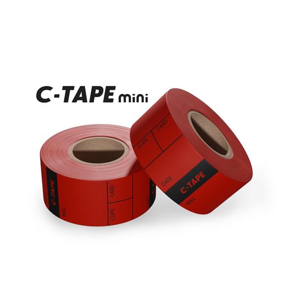 Grote foto c tape camera labels 25mm rood ca.80st. doe het zelf en verbouw materialen en producten
