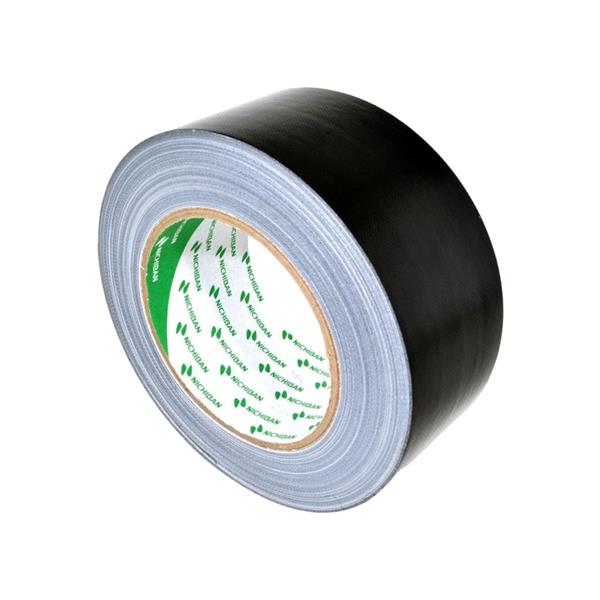 Grote foto nichiban gaffa tape 50mm x 25m zwart pallet 600 rol doe het zelf en verbouw materialen en producten