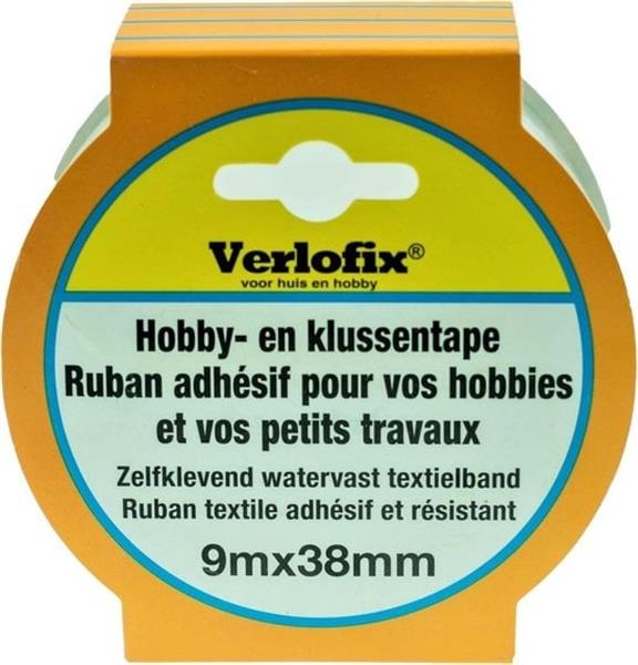 Grote foto verlofix hobby en klussen tape 38mm x 9m grijs doe het zelf en verbouw materialen en producten