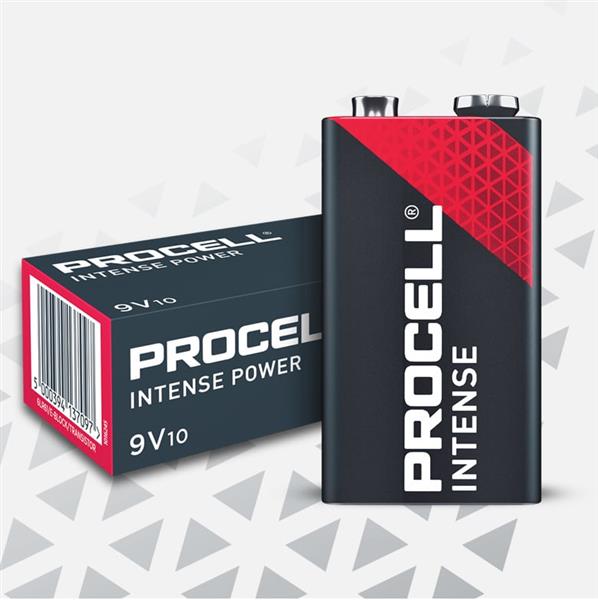 Grote foto procell intense power 9v blokbatterij 10 st. doe het zelf en verbouw gereedschappen en machines