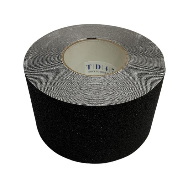 Grote foto td47 antislip tape strook 75mm x 1m zwart doe het zelf en verbouw materialen en producten