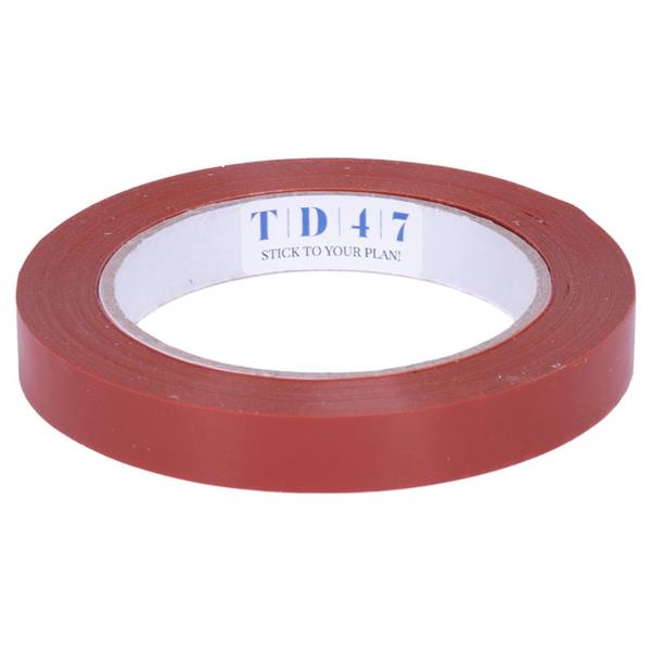 Grote foto td47 strapping tape 15mm x 66m oranje doe het zelf en verbouw materialen en producten