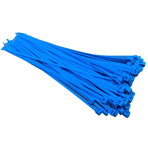 Grote foto td47 kabelbinders 7.6 x 370mm fluor blauw doe het zelf en verbouw materialen en producten
