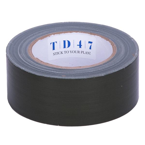 Grote foto td47 gaffa tape 50mm x 25m olijfgroen doe het zelf en verbouw materialen en producten