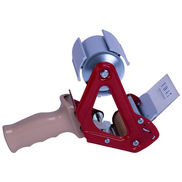 Grote foto td47 tape dispenser luxe metaal 75mm doe het zelf en verbouw materialen en producten