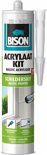 Grote foto bison acrylaatkit 300ml wit doe het zelf en verbouw materialen en producten