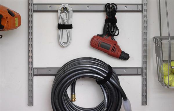Grote foto velcro one wrap klittenband kabelbinder 20mm x 200mm rood doe het zelf en verbouw materialen en producten