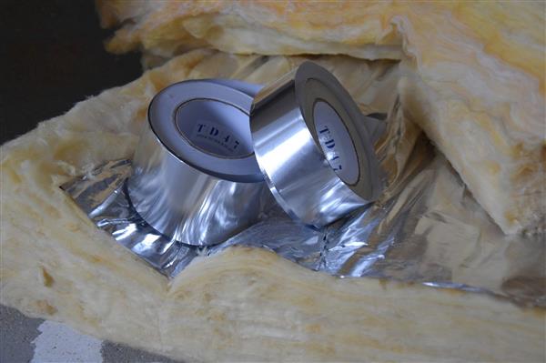 Grote foto td47 aluminium tape 100mm x 50m doe het zelf en verbouw materialen en producten