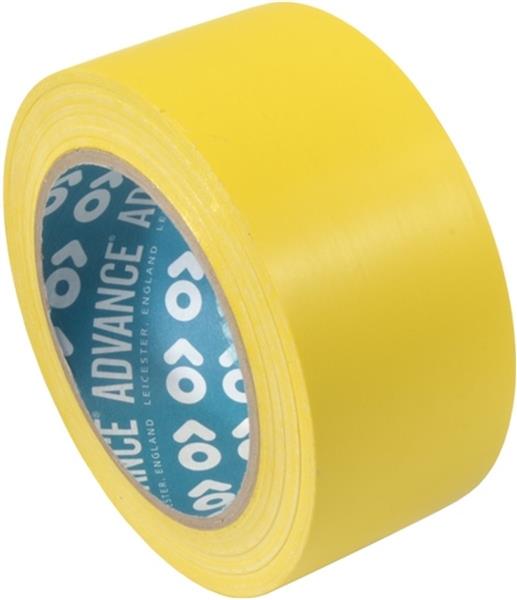 Grote foto advance at8 pvc markering tape 50mm x 33m geel doe het zelf en verbouw materialen en producten