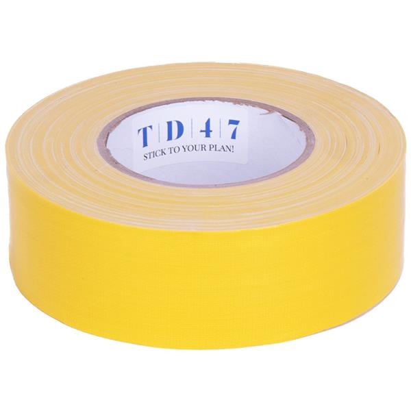 Grote foto td47 gaffa tape 50mm x 50m geel doe het zelf en verbouw materialen en producten