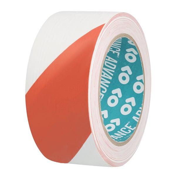 Grote foto advance at8 pvc markering tape 50mm x 33m rood wit doe het zelf en verbouw materialen en producten