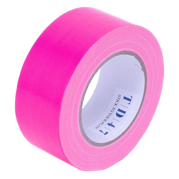 Grote foto td47 gaffa tape 50mm x 25m fluor roze doe het zelf en verbouw materialen en producten