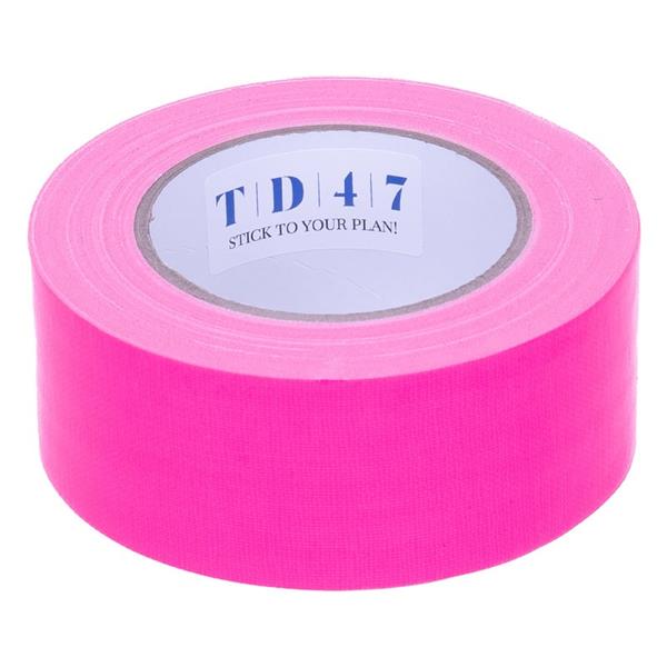 Grote foto td47 gaffa tape 50mm x 25m fluor roze doe het zelf en verbouw materialen en producten