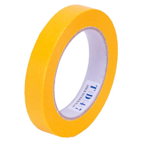 Grote foto td47 masking tape gold 19mm x 50m doe het zelf en verbouw materialen en producten