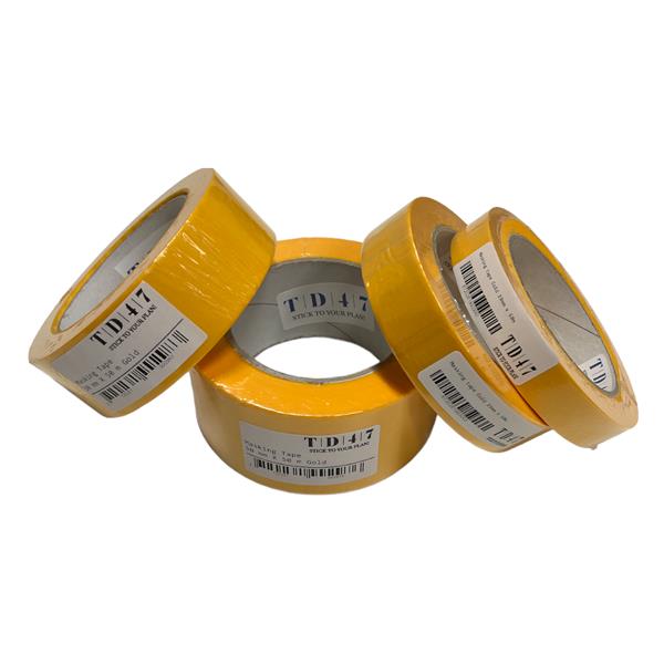 Grote foto td47 masking tape gold 19mm x 50m doe het zelf en verbouw materialen en producten