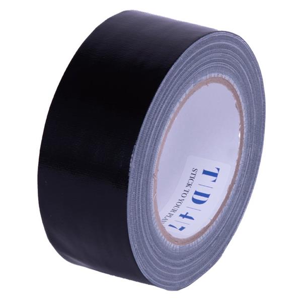 Grote foto td47 gaffa tape 50mm x 25m zwart doe het zelf en verbouw materialen en producten