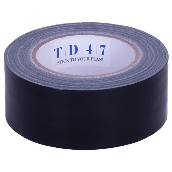 Grote foto td47 gaffa tape 50mm x 25m zwart doe het zelf en verbouw materialen en producten