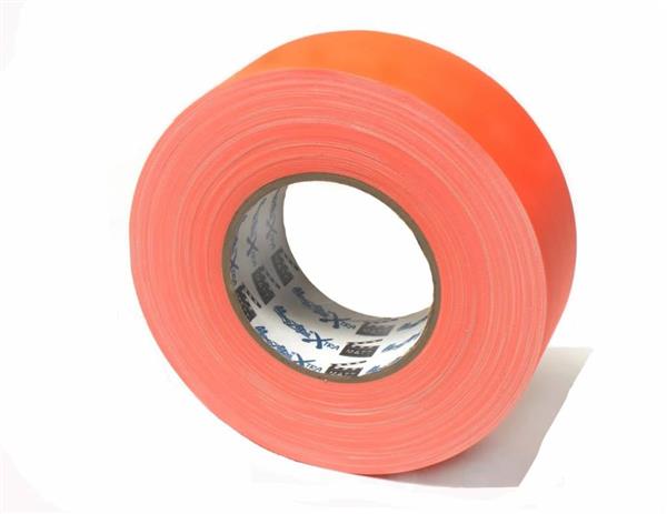 Grote foto magtape xtra matt gaffa 50mm x 50m neon oranje doe het zelf en verbouw materialen en producten