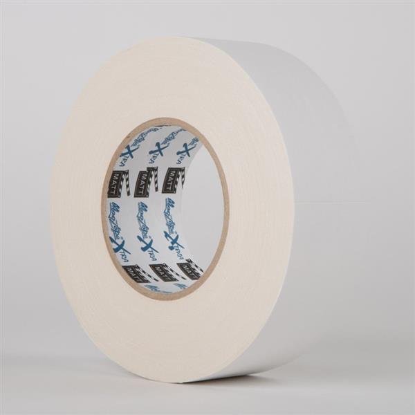 Grote foto magtape xtra 50mm x 50m matt wit doe het zelf en verbouw materialen en producten