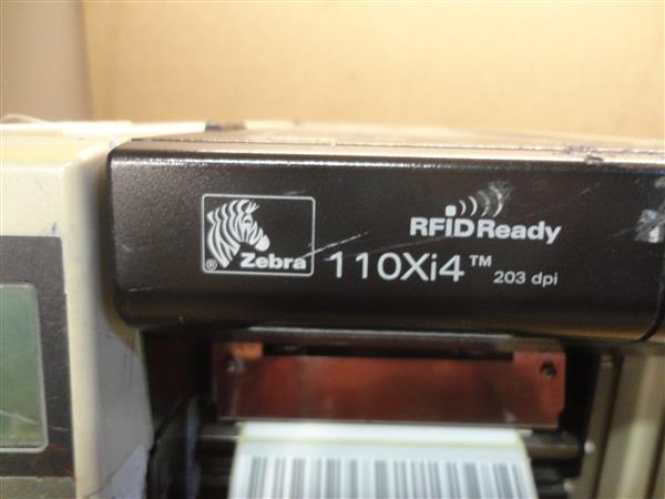 Grote foto zebra 110xi4 200dpi thermal label printer rewinder usb network computers en software printers