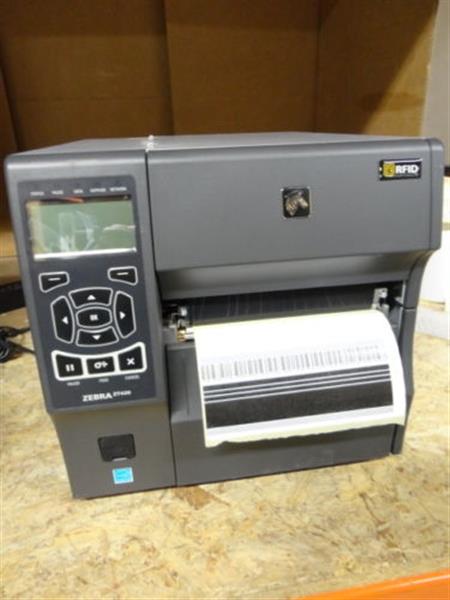 Grote foto zebra zt420 thermal transfer label printer 300dpi cutter network computers en software printers