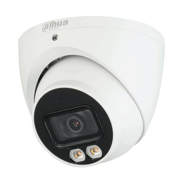 Grote foto dahua 5mp full color cvi dome 2 8mm microfoon hdw2509tp a led audio tv en foto videobewakingsapparatuur