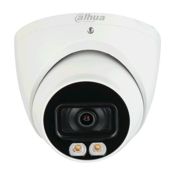 Grote foto dahua 5mp full color cvi dome 2 8mm microfoon hdw2509tp a led audio tv en foto videobewakingsapparatuur