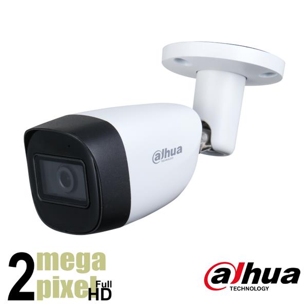 Grote foto dahua 2mp starlight hdcvi bullet 3 6mm lens microfoon hac hfw2241cm a audio tv en foto videobewakingsapparatuur