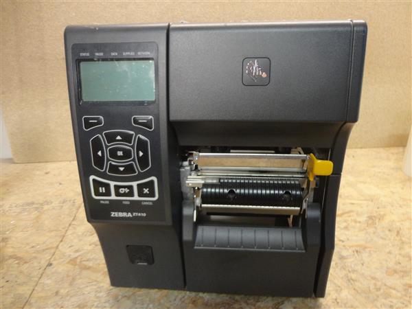 Grote foto zebra zt410 thermal label printer usb lan 300dpi with peel option computers en software printers