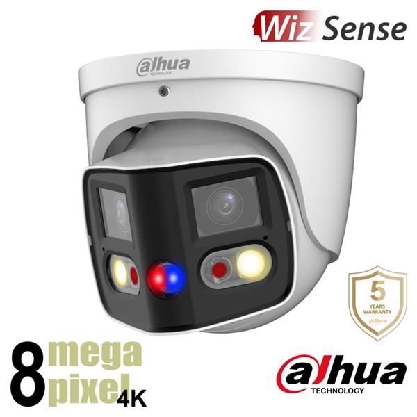 Grote foto dahua 2 x 4mp wizsense 180 graden actieve preventie pdw3849 a180 as pv audio tv en foto videobewakingsapparatuur