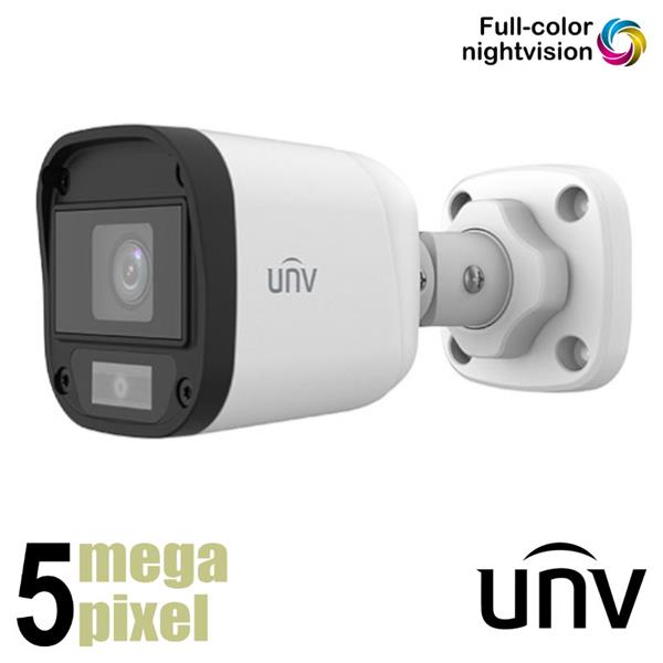 Grote foto 5mp 4in1 bullet camera full color 20m nachtzicht 2 8mm uv b115 f28 w audio tv en foto videobewakingsapparatuur