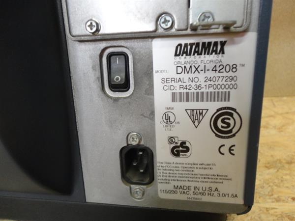Grote foto datamax i class 4208 thermal transfer barcode label printer network 200dpi computers en software printers