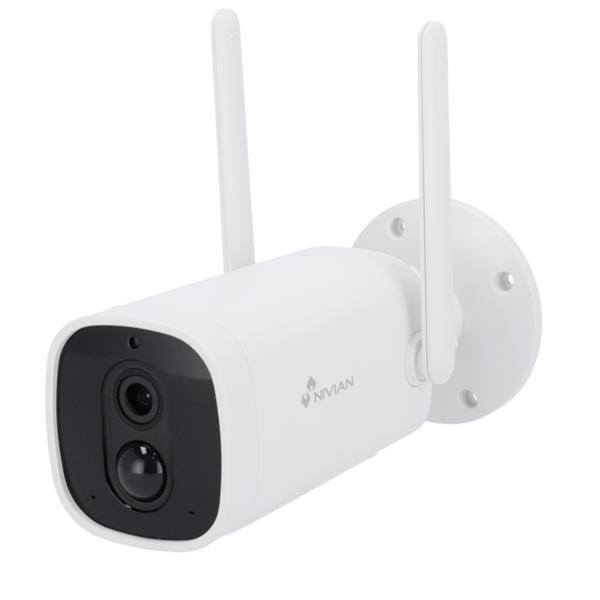 Grote foto nivian full hd wifi camera microfoon en speaker accu ipc 06 bat audio tv en foto videobewakingsapparatuur