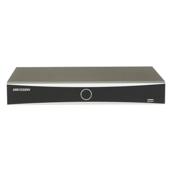 Grote foto hikvision 12mp 4 kanaals nvr recorder acusense geen poe 7604nxi k1q audio tv en foto videobewakingsapparatuur