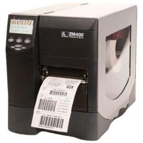 Grote foto zebra zm400 thermisch transfer label printer 203dpi usb rj 45 peel computers en software printers