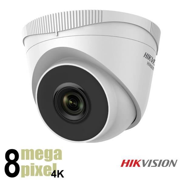 Grote foto hikvision 4k ip dome camera 2.8mm lens 30m nachtzicht hwi t280h audio tv en foto videobewakingsapparatuur