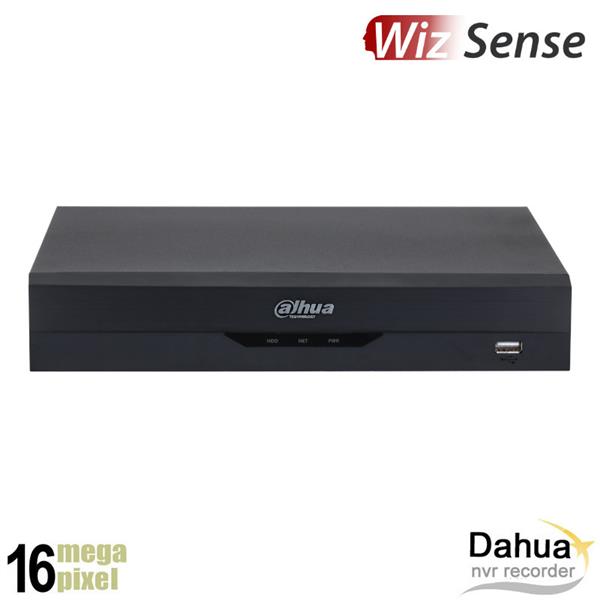 Grote foto dahua 16mp 4 kanaals nvr recorder wizsense smd 4x poe nvr4204 p eiq audio tv en foto videobewakingsapparatuur